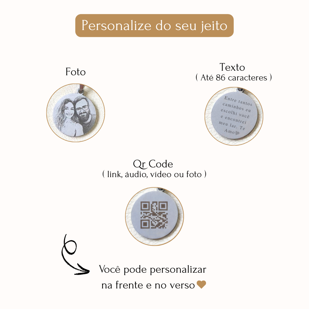 4 - Colar personalizado